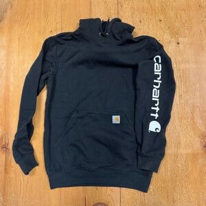 Carhartt Black Logo Men's Hoodie